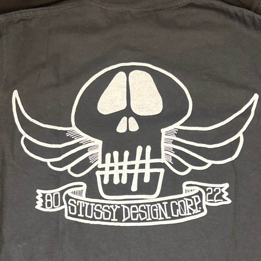 Stussy Skull Men’s Tee Sz Small NWT